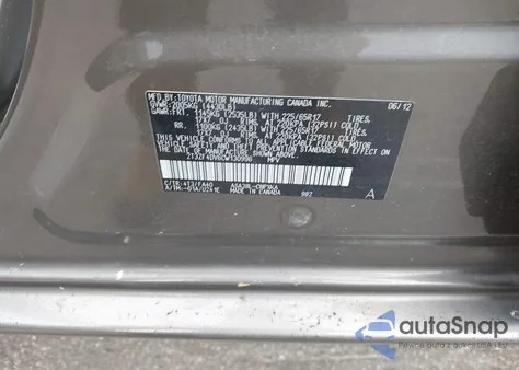 2012 Toyota Rav4 from USA, damaged, VIN 2T3ZF4DV6CW130996